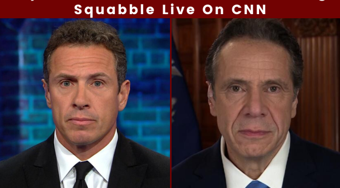 CNN’s Chris Coumo and Brother NY Gov Andrew Coumo Have Siblings Squabble On CNN Live