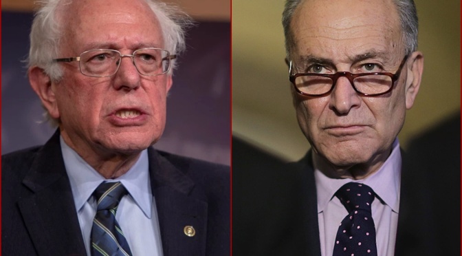 SENATOR Chuck Schumer says that he supports Bernie Sanders’ call for a plan if President Donald Trump were to refuse to leave the White House